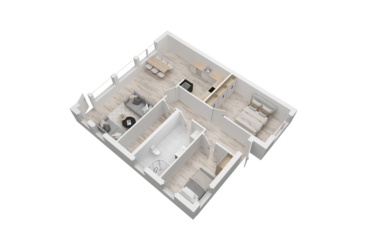 3D-visning leilighet 311