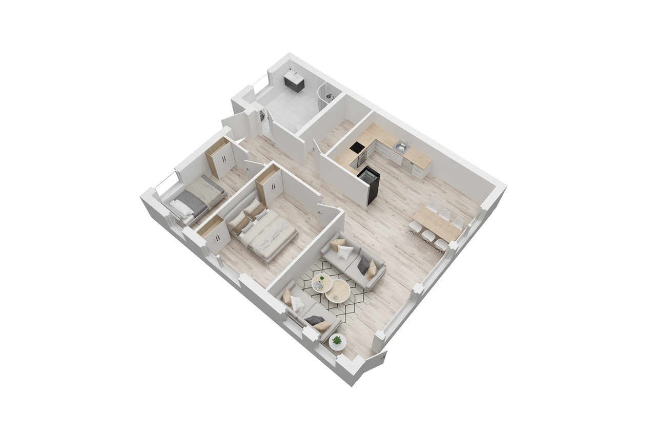 3D-visning leilighet 111