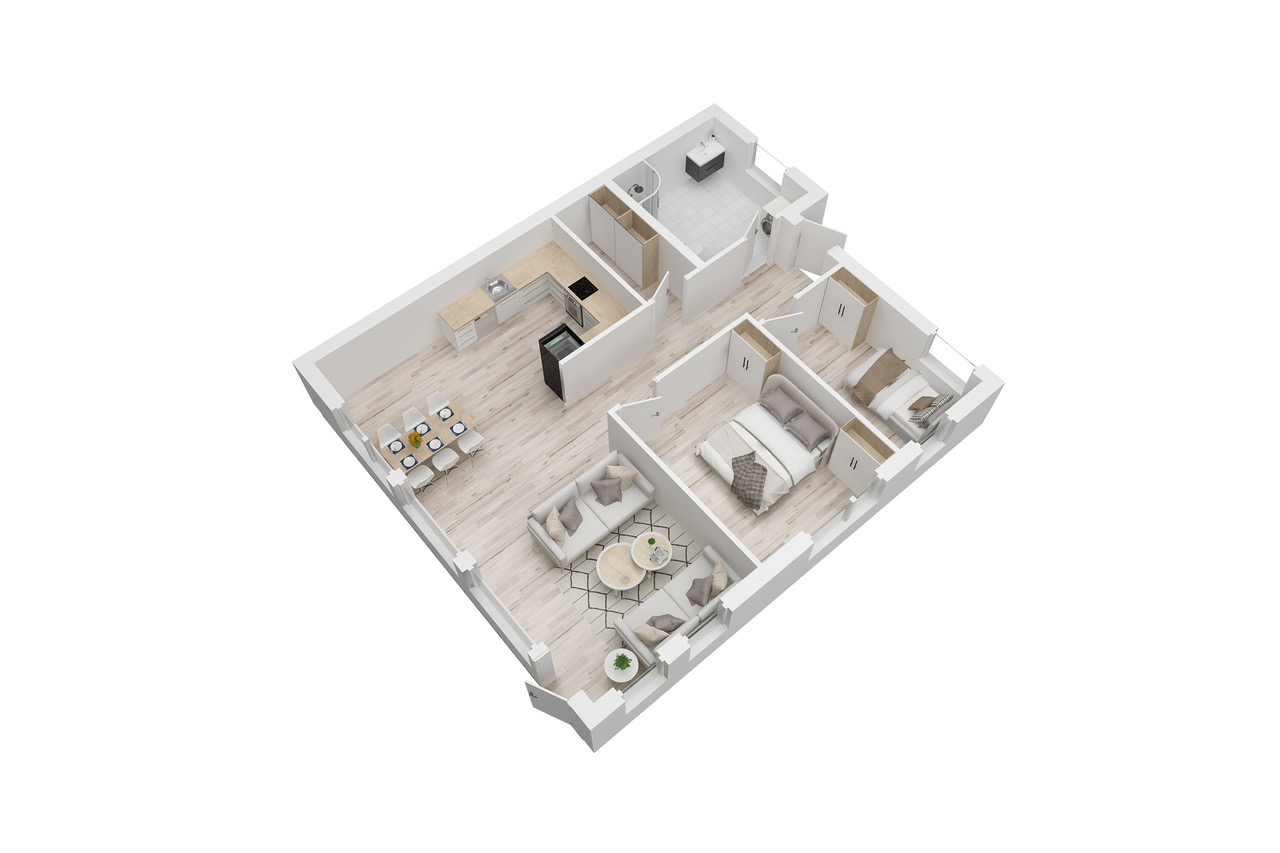 3D-visning leilighet 112