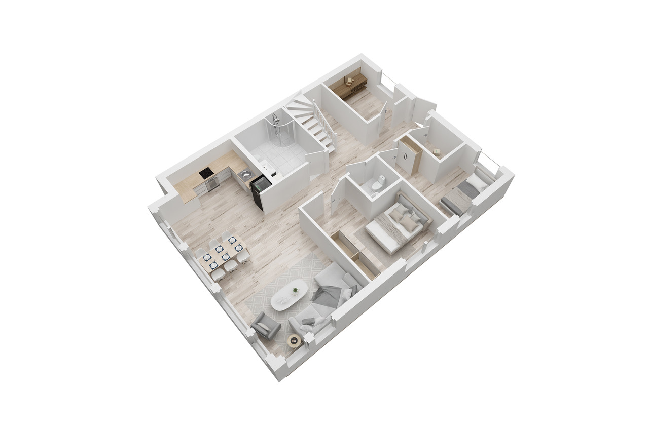 3D-visning leilighet 222